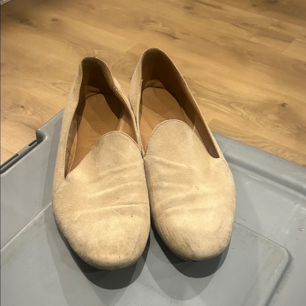 Calvin Klein Cream Loafers